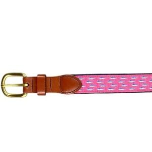 Marlin Belt Adult 30 Leather Man Ltd‎ USA made Saltwater Fishing